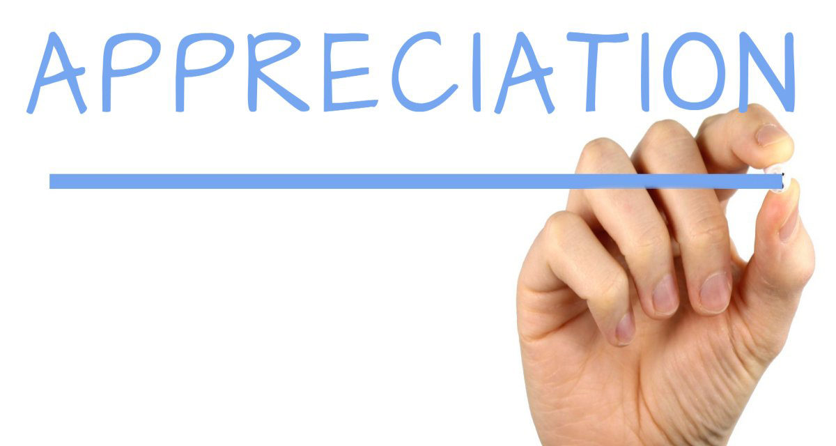 Newsletter | Appreciation – How to Give and Receive